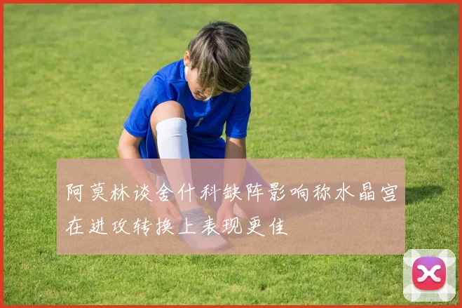 阿莫林谈舍什科缺阵影响称水晶宫在进攻转换上表现更佳